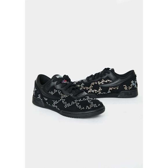 NIB FILA Original Fitness DIAMANTE Sneakers Black US Womens 7 NEW IN BOX - Picture 1 of 4